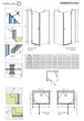Душова кабіна RADAWAY Torrenta KDJ 90x90x195 132202-01-01L в комплекті без піддону - зображення 3