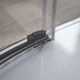Душевая кабина RADAWAY Idea Black PDD 80x80x200 стекло прозрачное черный профиль 387139-01-01 + 387141-54-01 - изображение 8