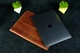 Кожаный чехол для MacBook Дизайн №24, натуральная Винтажная кожа, цвет коричневый, оттенок Коньяк - изображение 6