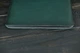 Кожаный чехол для MacBook Дизайн №2 с войлоком, натуральная кожа итальянский Краст, цвет Зеленый - изображение 4
