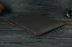Кожаный чехол для MacBook Дизайн №2, натуральная кожа Grand, цвет коричневый, оттенок Шоколад - изображение 3