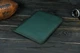 Кожаный чехол для MacBook Дизайн №1, натуральная кожа итальянский Краст, цвет Зеленый - изображение 2