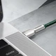 Кабель BASEUS Cafule Metal Data Cable Type-C to Type-C 100W Green 2м (CATJK-D06) - изображение 5