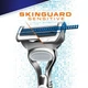 Сменные картриджи для бритья (лезвия кассеты) мужские Gillette Skinguard Sensitive 5 шт - изображение 4