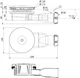 Сифон для піддону Radaway R400W SLIM - зображення 3