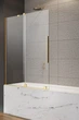Скляна шторка для ванни RADAWAY Furo Gold PND II 160 ліва 10109838-09-01L+10112794-01-01 - зображення 1