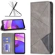 Чохол-книжка з кишеньками UniCase Geometric Pattern для Motorola Moto E40 - Grey - зображення 1