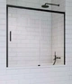 Скляна шторка для ванни RADAWAY Idea Black PN DWJ 160 10003160-54-01R права - зображення 1