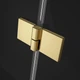 Стеклянная шторка для ванны RADAWAY Essenza Pro Gold PND II 130 10102130-09-01L левая - изображение 3