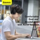 Накладные Bluetooth Наушники Baseus Encok Wireless headphone D02 Pro | BT5.0, AUX | (NGD02-C01) Black - изображение 11