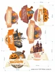 Наклейки для Хэллоуина Жуткий Halloween глянцевая (виниловые наклейки тыквы гроб замок) Набор XL 1100x1500мм - изображение 4