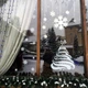 Новогодняя наклейка Елочка в подарок (виниловая, интерьерная) матовая, 500х645 мм, Новый год - изображение 2