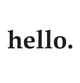Вінілові наклейки Hello (англійський текст на стіну текстова наклейка на вхід) глянець 2000x590 мм - зображення 2