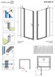 Душевая дверь RADAWAY Eos II DWJ 100 см правая 13799442-01R - изображение 2