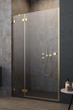 Душові двері RADAWAY Essenza Pro Gold DWJ 130 см 10099130-09-01L - зображення 1