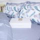 Комплект постельного белья MirSon Satin print Elit Azure Jay 143х210 (2200005611654) - изображение 2