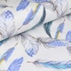 Комплект постельного белья MirSon Satin print Elit Azure Jay 143х210 (2200005611654) - изображение 7