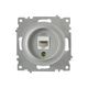 Розетка компьютерная RJ45 кат. 5e серый Florence OneKeyElectro 1Е20701302 - изображение 1