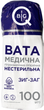 Вата медична гігієнічна нестерильна BigQ зигзагоподібна стрічка 100 г x 50 шт (4820180244034) - зображення 2