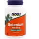 Селен NOW Foods Selenium 100 mcg 100 Tabs - изображение 1