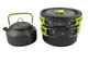 Набор туристической посуды алюминиевой Cooking Set DS-308 8148 (TB019419) - изображение 3