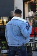 Куртка мужская джинсовая на меху I8 Denim светло-синяя батальная L - изображение 2