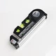 Лазерный уровень + рулетка Fixit Laser Level PRO 3в1 Нивелир 3 пузырьковых уровня Черный - изображение 3