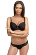 Комплект Moor Moor Freya 2055 Бюстгальтер формованный и трусики стринг Черный 95D/XXL (13638) - изображение 1