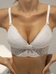 Комплект Moor Moor Bralette 2045 Бюстгальтер бескостный и трусики слип Белый 75C/M (15121) - изображение 2