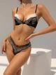 Комплект Dream Academy Valery Бюстгальтер Push-up та трусики 1609 Чорний 70C/M (26707) - зображення 2