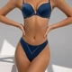 Комплект Dream Academy Hope 1403 Бюстгальтер Push-up и трусики 1403 Синий 85С/XL (13861) - изображение 4