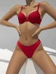 Комплект Moor Moor Kira 3D Push-Up і Стрінги Comfort Invisible Червоний 80А/M (25995) - зображення 4