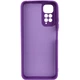 Чехол Silicone Cover Lakshmi Full Camera (AAA) для Xiaomi Redmi Note 11 (Global) / Note 11S Фиолетовый / Amethyst Без бренда - изображение 2