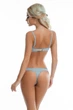 Комплект Lemila Feeling 35684 Бюстгальтер Push-Up и трусики стринги Серый 85B/L (23018) - изображение 2