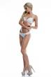 Комплект Lemila Serenada 35696 Бюстгальтер Push-Up и трусики стринги Белый 80B/L (25038) - изображение 4