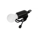 Декоративный светильник светодиодная лампочка на шнурке от батареек UKC Led lamp 15418 черный - изображение 3