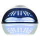 LED+UV профессиональная лампа для маникюра, наращивания ногтей SUNx11 MAX 66 LED 180 W белая з чорным шнур 2м - изображение 7