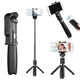 Монопод-штатив Appexel Selfie Stick L01 black для телефону, фотоапарата, екшен камери - зображення 1