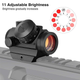 Коллиматорный прицел BestSight 1x22 Compact 2MOA Weaver/Picatinny - зображення 2