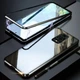 Магнітний чохол із захисним склом для Xiaomi Redmi Note 9s / Note 9 Pro Зелений (085368_9) - зображення 2
