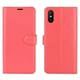 Чехол-Книжка с карманами для карт для Xiaomi Redmi 9A Красный (085716) - изображение 5