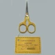 Позолочені ножиці Golden Scissors сертифікат - зображення 2