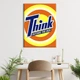Картина Холстович Think Outside The Box 50x65 см. Картина мотиваційна для офісу, вітальні, спальні, інтер'єру - зображення 2