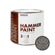 Молоткова емаль Biodur Hammer Paint 3 в 1 сірий 2.1 л - зображення 1