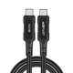 Кабель Acefast C4-03 USB-C to USB-C 100W (2m) gray - изображение 6
