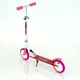 Детский складной самокат для девочки от 5-ти лет Scooter 460. Бело-Розовый цвет. Колеса 200 мм - изображение 4