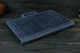 Кожаный чехол для MacBook Дизайн №31, натуральная Винтажная кожа, цвет Синий - изображение 1