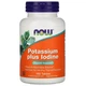 Натуральная добавка Now Foods Potassium plus Iodine 180 таблеток - изображение 1