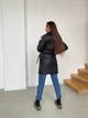 Пальто жіноче стьобане K&ML 29 XS - S ( 42 - 44 ) Чорний ( 29 - 01 ) - зображення 6