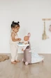 Zestaw do gry Smoby Toys Baby Nurse Składana walizka 3 w 1 Szaro-różowa (7600220374) - obraz 4